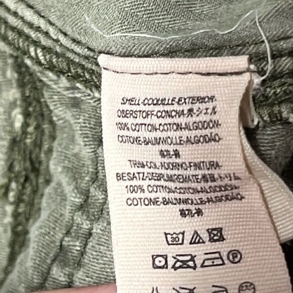 Anthropologie Free People Womens Button Fly Lace Trim Denim Shorts Sz 2 - Picture 5 of 10